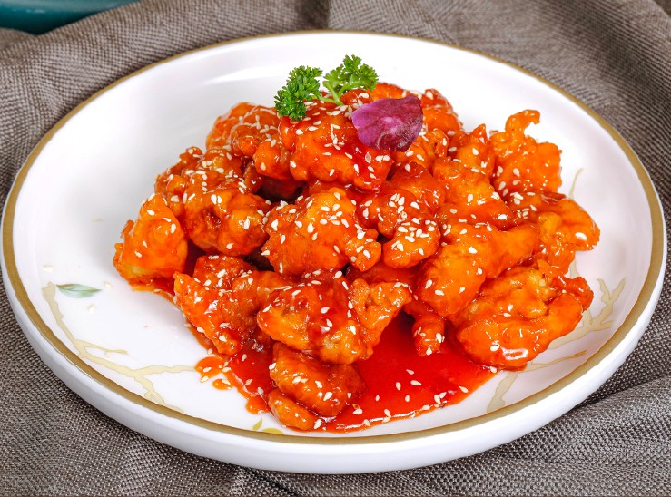 Stir-Fried Chicken with Orange