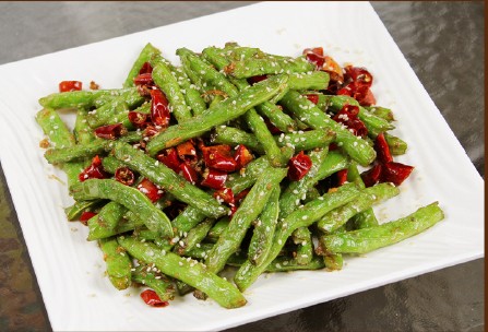 Dry-Fried Green Beans