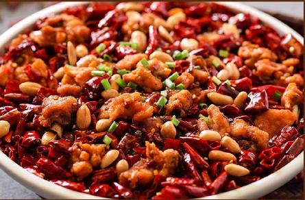 Stir-Fried Spicy Chicken